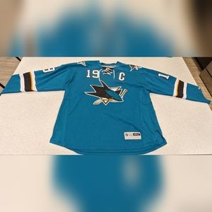 Joe Thornton 19 San Jose Sharks NHL Jersey